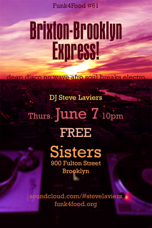 Funk4Food #61 flyer Funk4Food #61 flyer